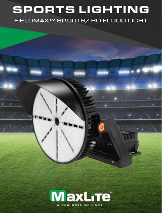 FIELDMAX SPORTS FLOOD BROCHURE