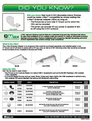 Did You Know? CEA-RDW Flyer