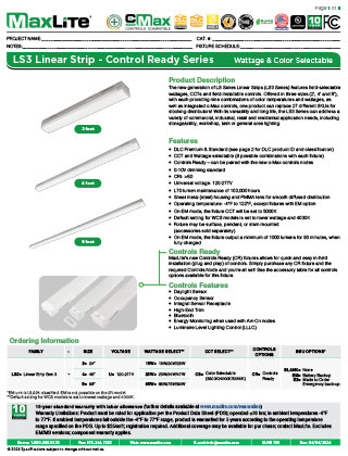 LS3 Series LED Strip c-Max Ready